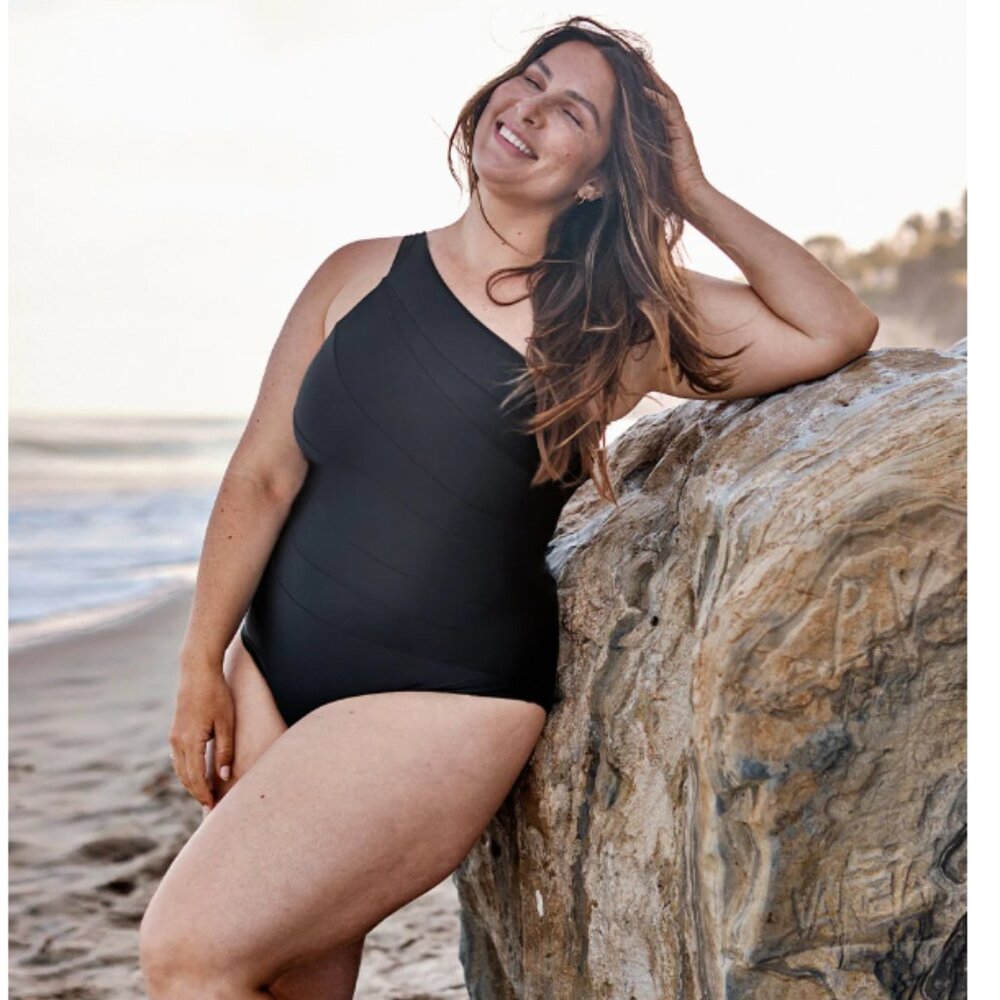The Long Torso Sidestroke - Black - 16L